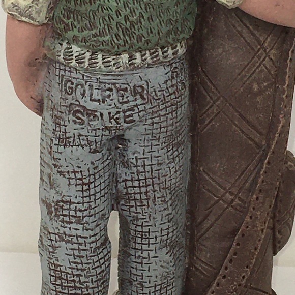 Sarahs Attic 1993 Golfer Spike Figurine - Picture 6 of 8